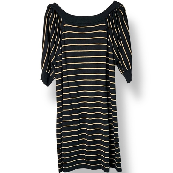 JESSICA HOWARD Acrylic Knit Sweater Dress 1/2 Sleeves Front Hip Pockets US Sz 1X - Picture 4 of 11